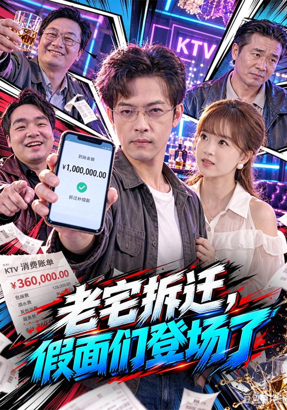 老宅拆迁，假面们登场了海报